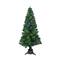 6ft. Pre-Lit Fiber Optic Artificial Christmas Tree with Star Tree Topper and Pot, LED Color-Changing Lights